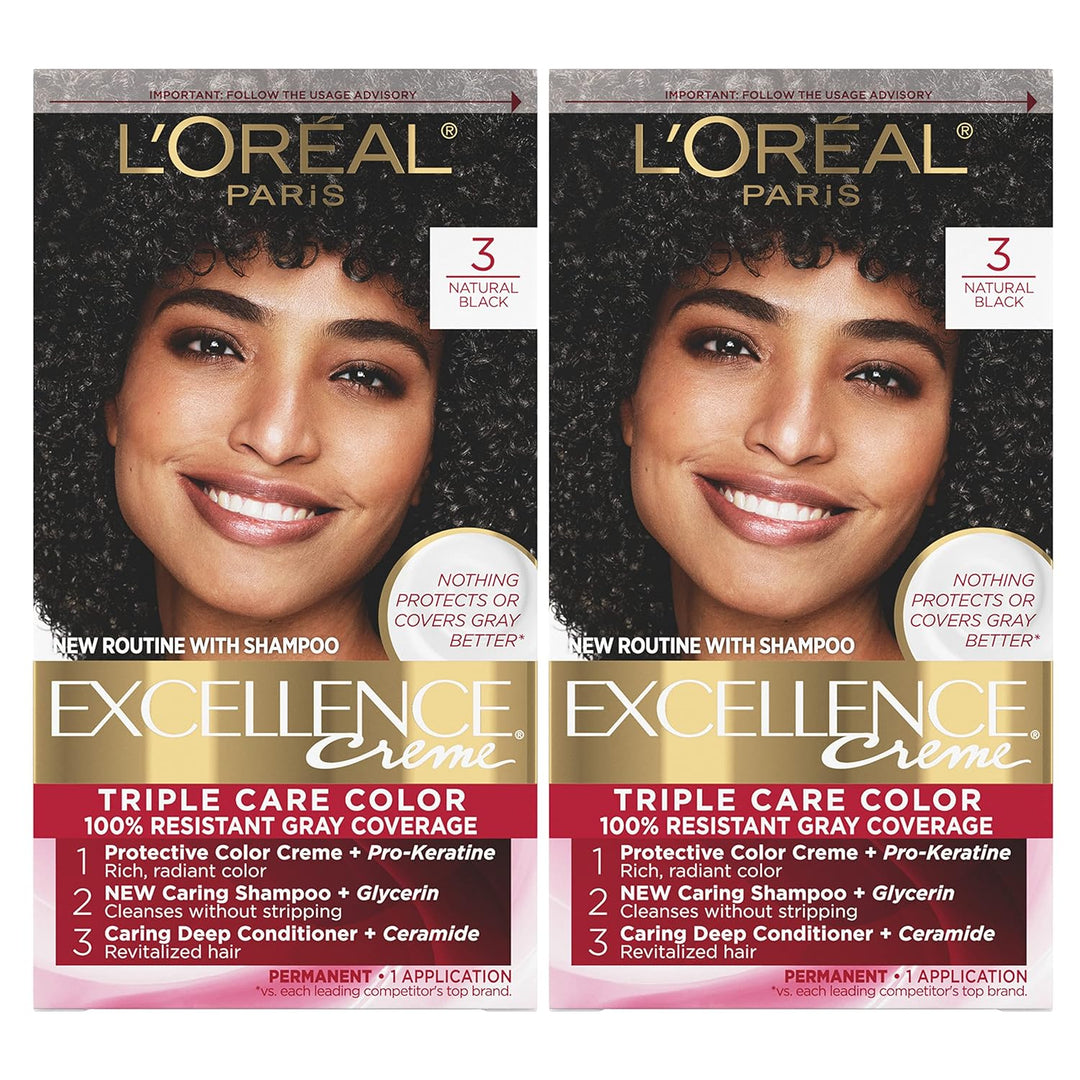 5RB Medium Reddish Brown Hair Color | L'Oreal Paris Excellence Creme – 8 Weeks Gray Coverage