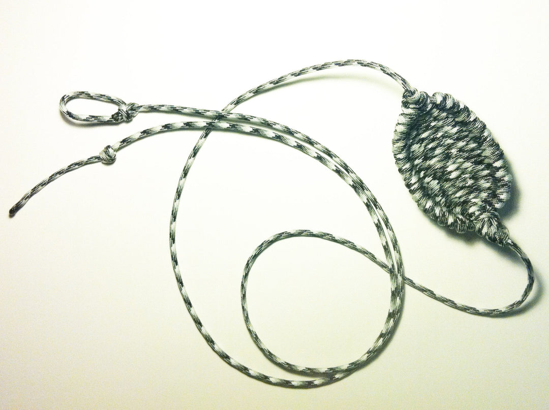 Paracord Shepherd Sling (Old-fashioned Slingshot) Handmade By David the Shepherd (Harmony)