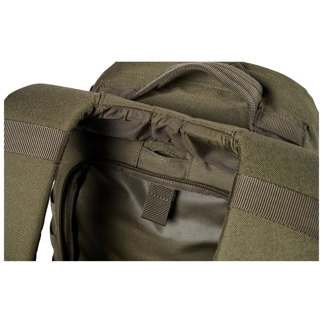 5.11 Tactical Backpack – Rush 12 2.0 – Military Molle Pack, CCW and Laptop Compartment, 24 Liter, Small, Style 56561, Ranger Green