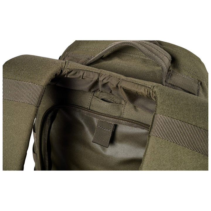 5.11 Tactical Backpack – Rush 12 2.0 – Military Molle Pack, CCW and Laptop Compartment, 24 Liter, Small, Style 56561, Ranger Green