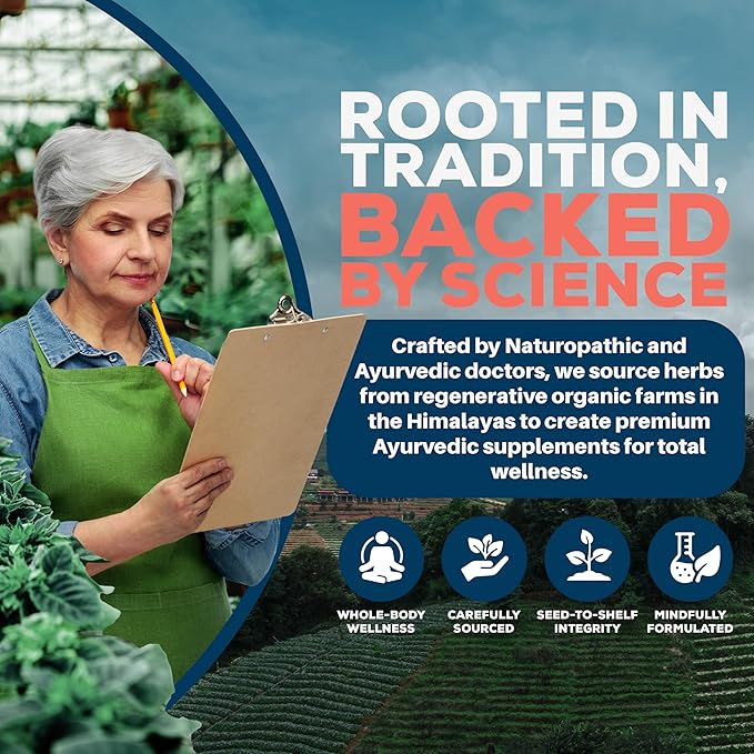 Ayush Herbs AyuDep - Saffron & Ashwagandha Supplements, Uplifting Formula for Women & Men, Herbal Support for Adults - 90 Vegetarian Capsules (1 Count)