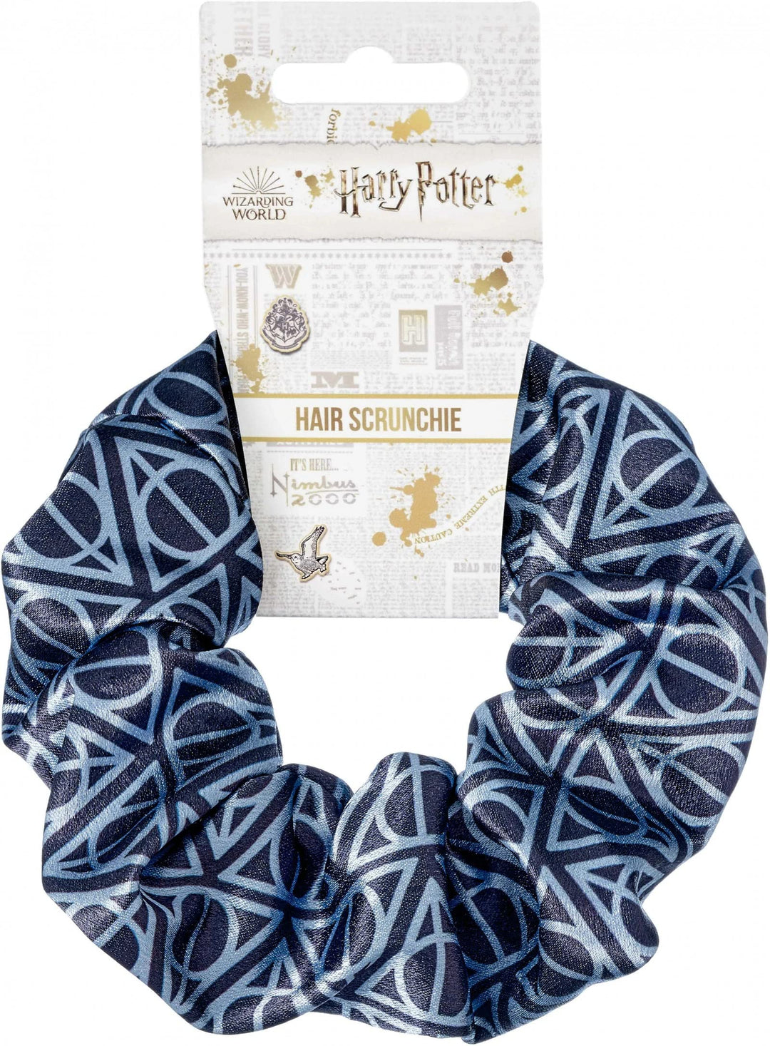 Official Harry Potter Deathly Hallows Hair Scrunchie by The Carat Shop