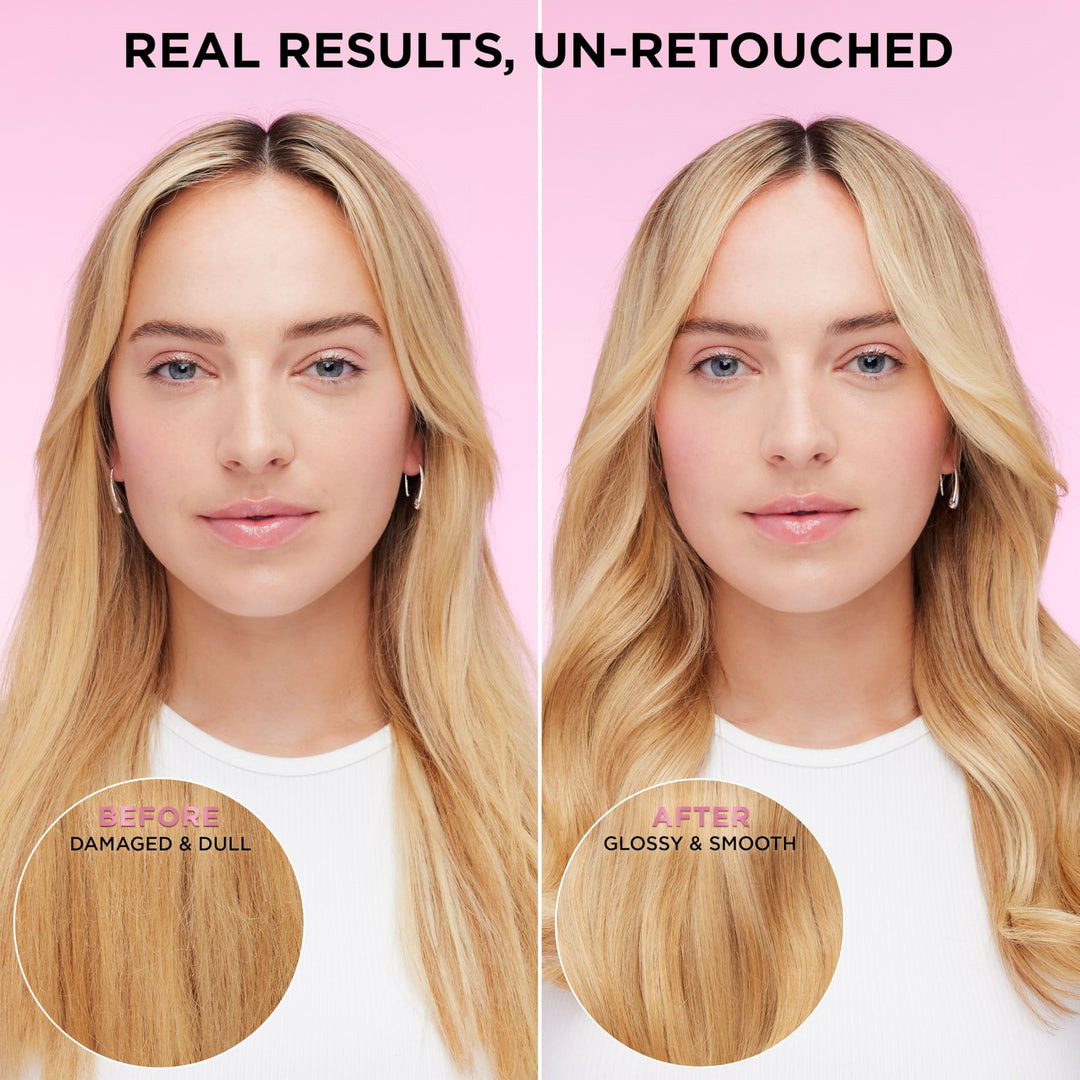 L'Oreal Paris Glossing Sulfate Free Shampoo with Glycolic Acid, Hair Care for Lasting Shine and Smoothness for Dull, Dry Hair, EverPure, 6.8 Fl Oz