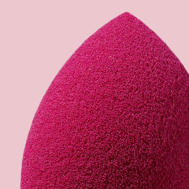 e.l.f. Total Face Blending Sponge, Latex-Free Makeup Sponge With Angled & Rounded Sides For Concealer Or Foundation, Vegan & Cruelty-Free, 1 Piece