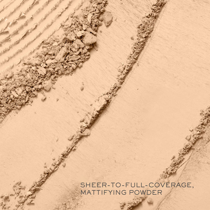 Lancôme Dual Finish Powder Foundation - Buildable Sheer to Full Coverage Foundation - Natural Matte Finish - 350 Bisque Warm