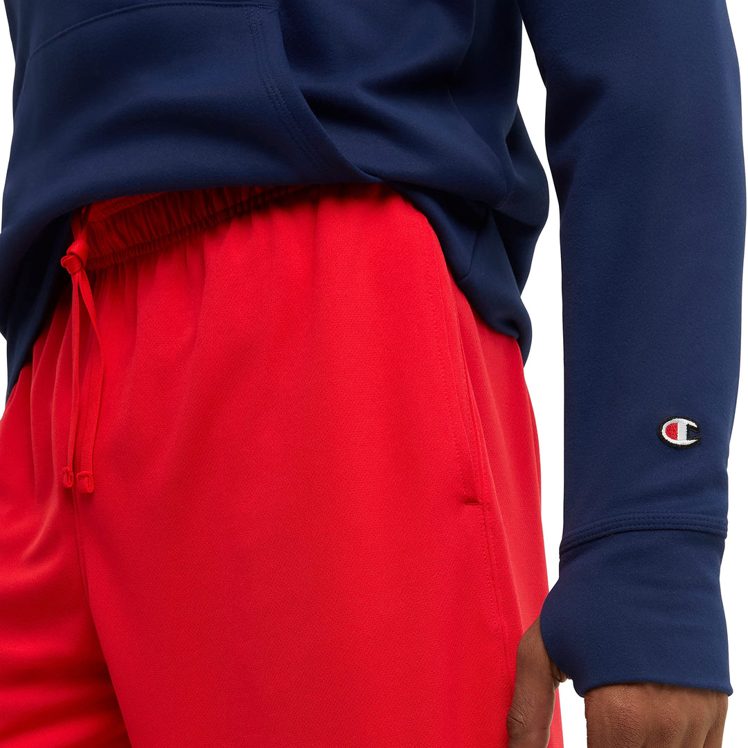 Champion Men's Core Training Short, Team Red Scarlet, Small