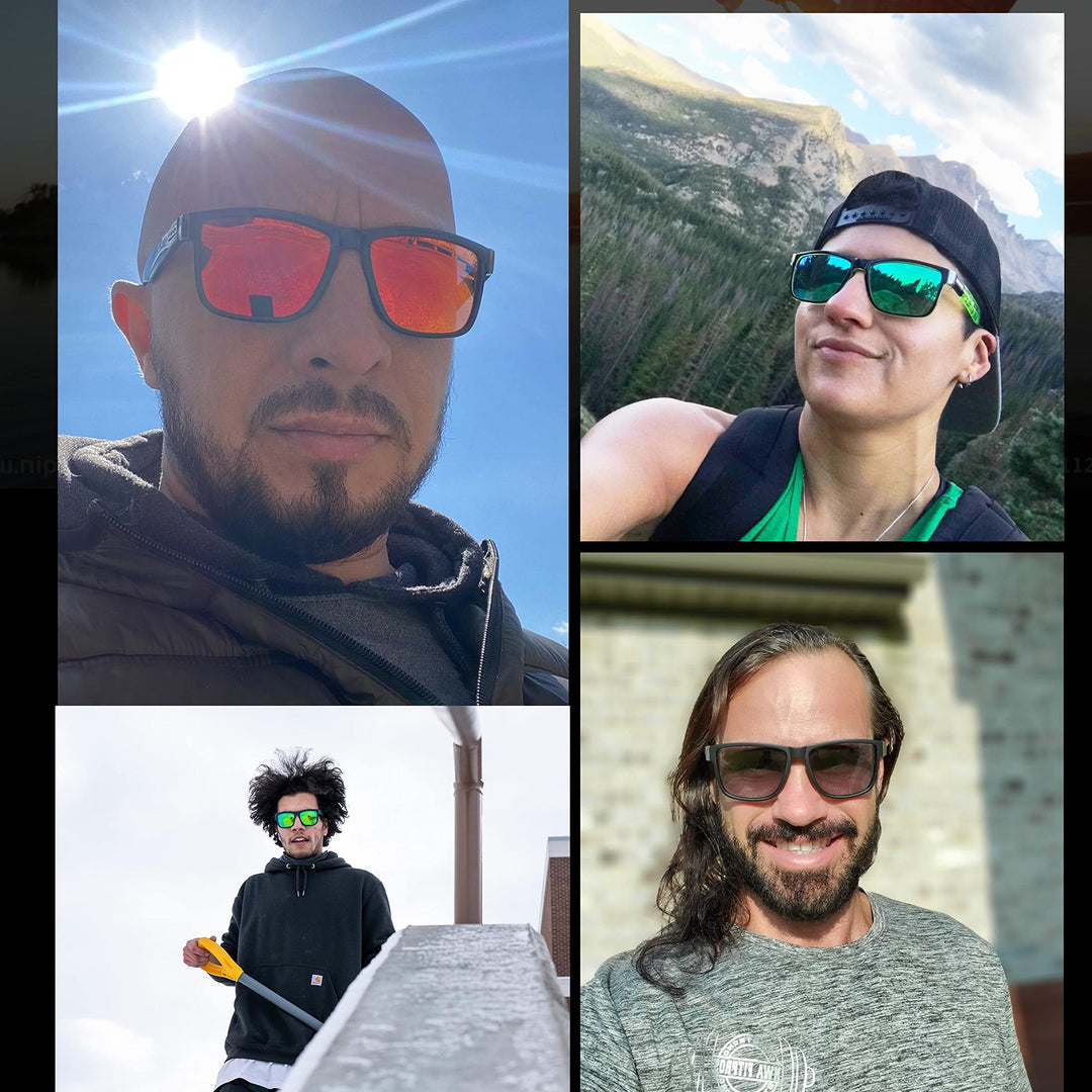 VIAHDA Polarized Sports Sunglasses for Man Cycling Running Fishing Golf Sun glasses Women HD6009