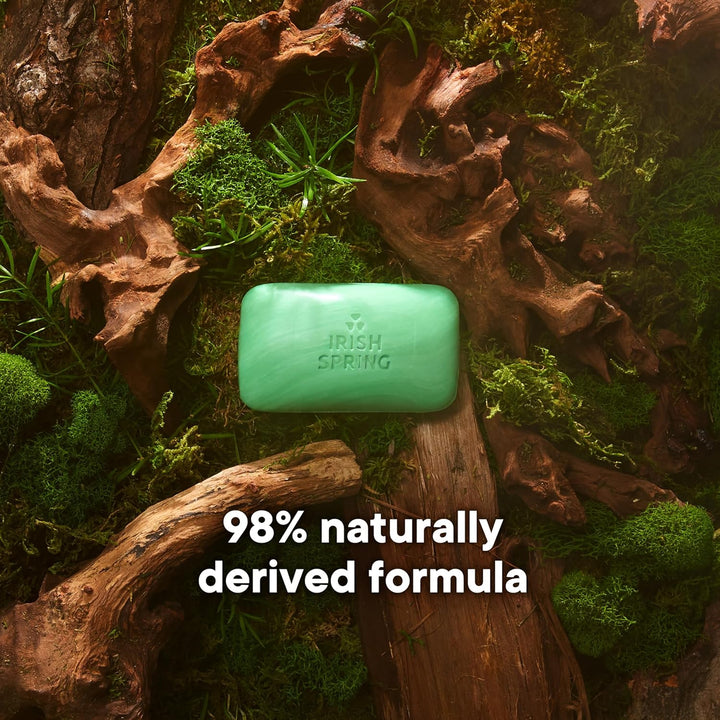 Aloe Vera Moisturizing Bar Soap | Irish Spring | 44.4 Oz | Hydrating Cleanser