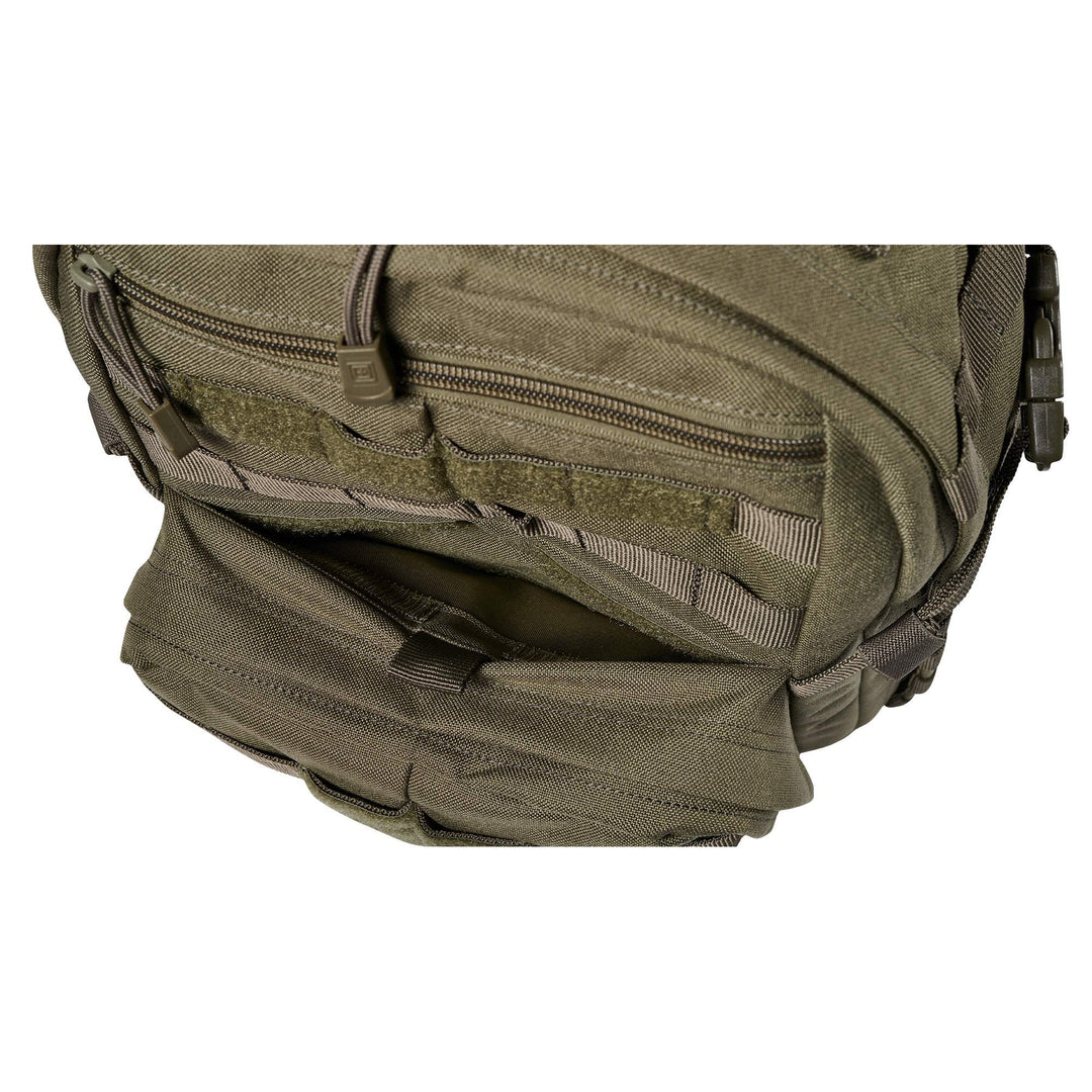 5.11 Tactical Backpack – Rush 12 2.0 – Military Molle Pack, CCW and Laptop Compartment, 24 Liter, Small, Style 56561, Ranger Green