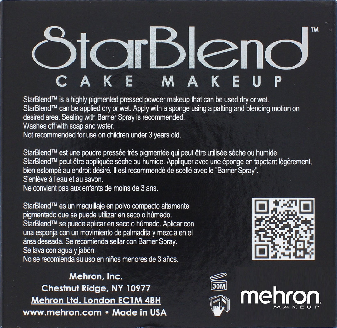 Mehron Makeup StarBlend Cake (2 oz) (Warm Honey)