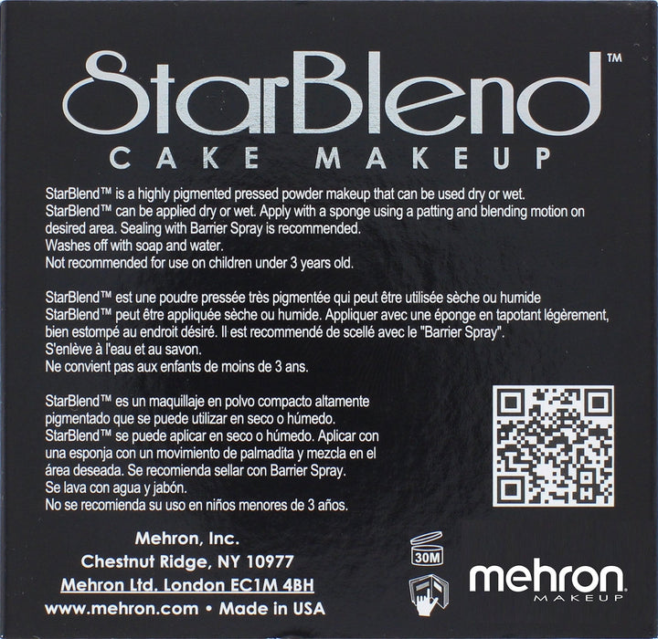 Mehron Makeup StarBlend Cake (2 oz) (Warm Honey)