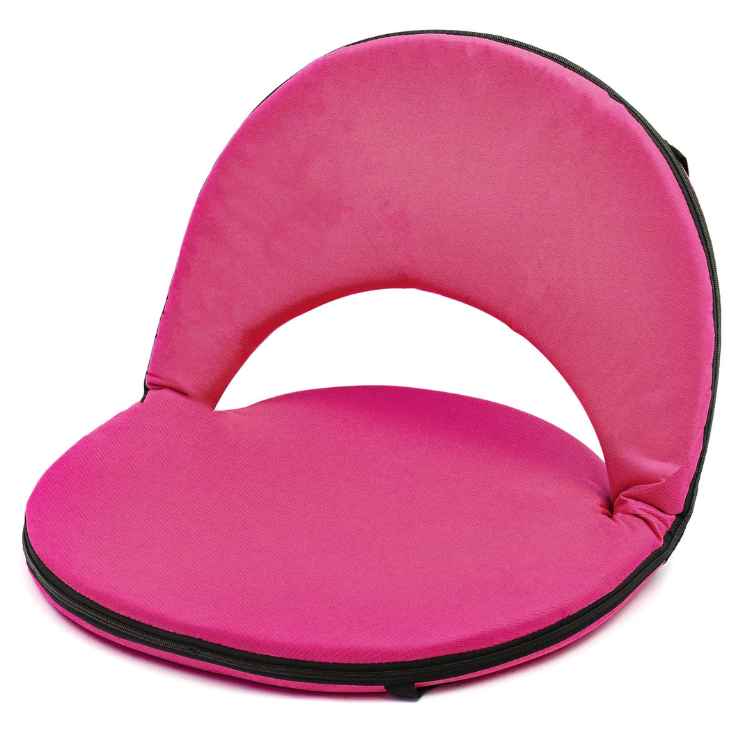 Trademark Innovations Portable Multiuse Folding Seat, Dark Pink
