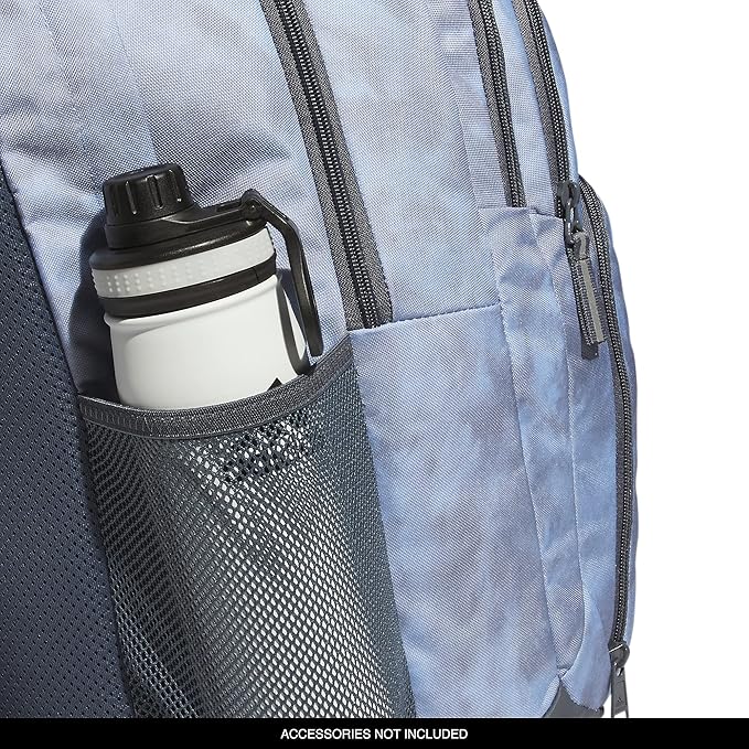 adidas Prime 6 Backpack, Stone Wash Blue Dawn-Light Onix/Onix Grey, One Size