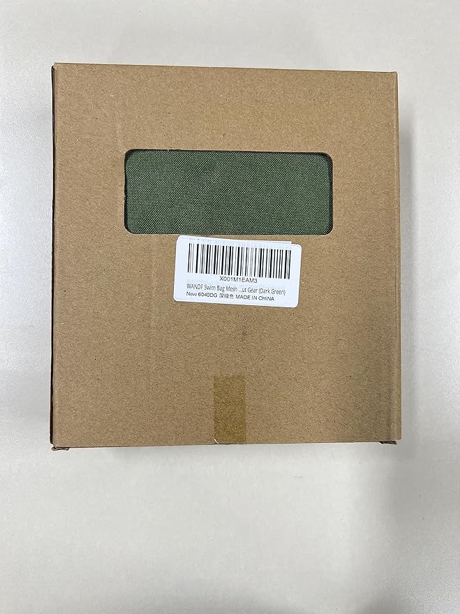 WANDF Swim Bag Mesh Drawstring Backpack with Wet Pocket for Swimming, Gym, and Workout Gear