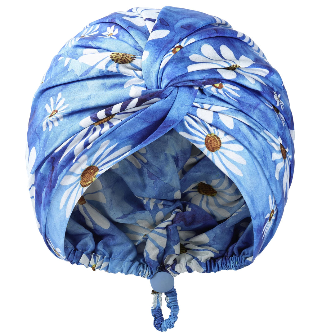 Adjustable Satin Silk Hair Bonnet: Sleeping Night Cap For Women Men Large Long Curly Braid Wrap With Tie Elastic Drawstring Band