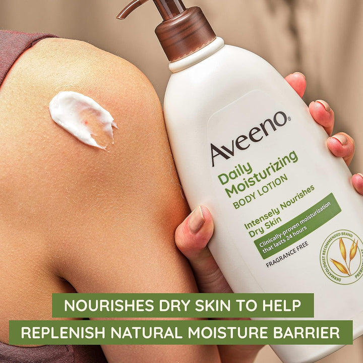 Aveeno Daily Moisturizing Lotion | 20 Oz Pump | Hydrating & Nourishing