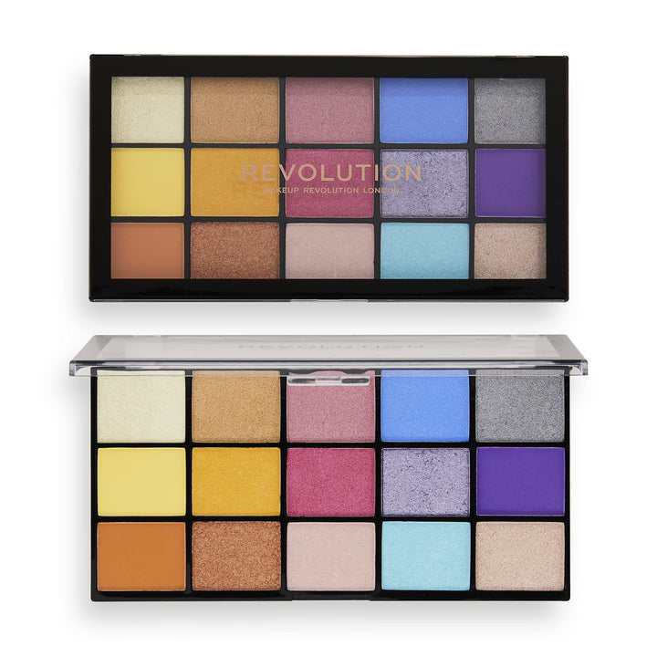 Makeup Revolution, Reloaded, Eyeshadow Palette, Spirited Love, 15 Shades, 16.5g