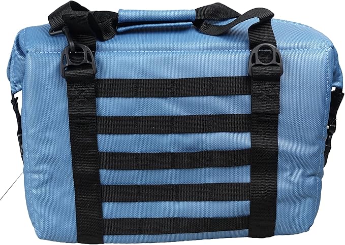 Bison Coolers Softpak Series, Made in USA, Soft Cooler Bag Insulated Leak Proof for Beach, Travel, Camping, Picnic, Car, Trips, 24+ Hour Ice Retention