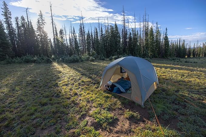 Big Agnes Echo Park Sleeping Bag - Extra Roomy Deluxe Comfort, 0°/25°/35° - Padlok Sleep System for Sleeping Pad Attachment