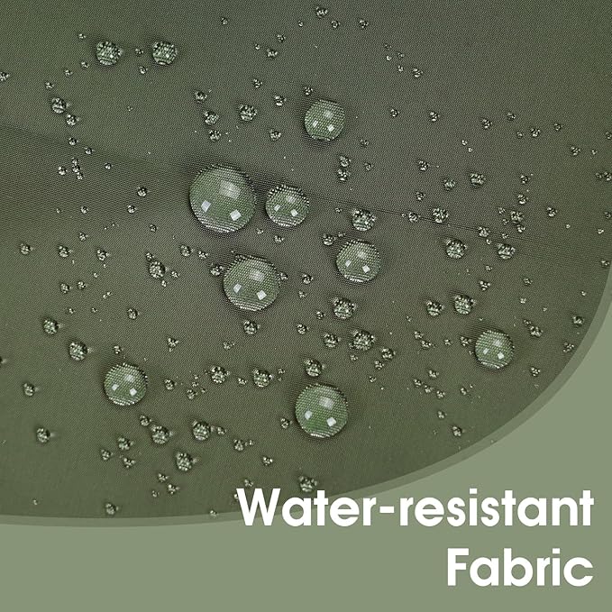 WANDF Drawstring Backpack Sports Gym Bag with Shoulder Pads Water Resistant String Bag Cinch Bag for Women Men (Dark Green)