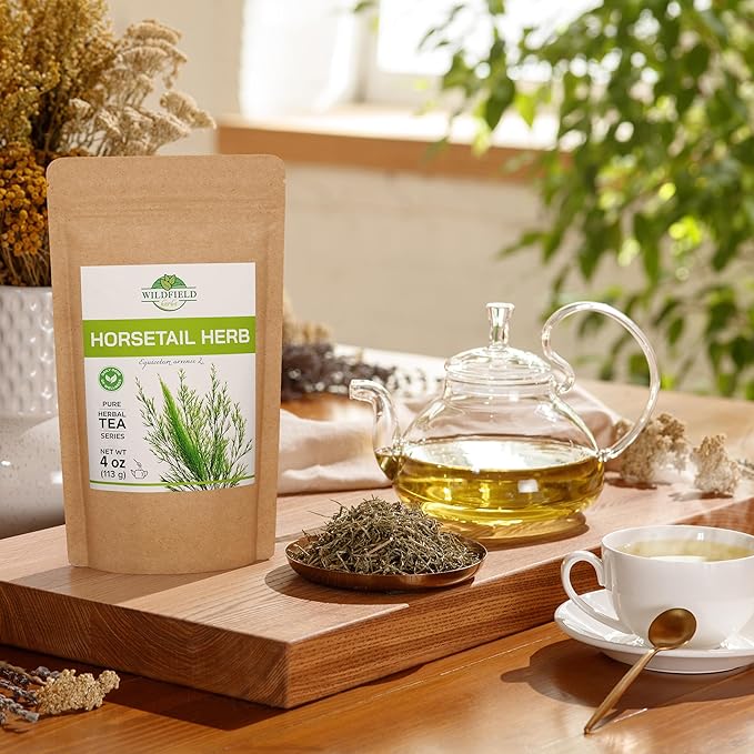 4 oz. Horsetail Herb Horsetail Tea Cola De Caballo Hierba Horse Tail (Equisetum Arvense) - 113g Herb Tea Horse Tail