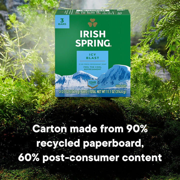 Aloe Vera Moisturizing Bar Soap | Irish Spring | 44.4 Oz | Hydrating Cleanser