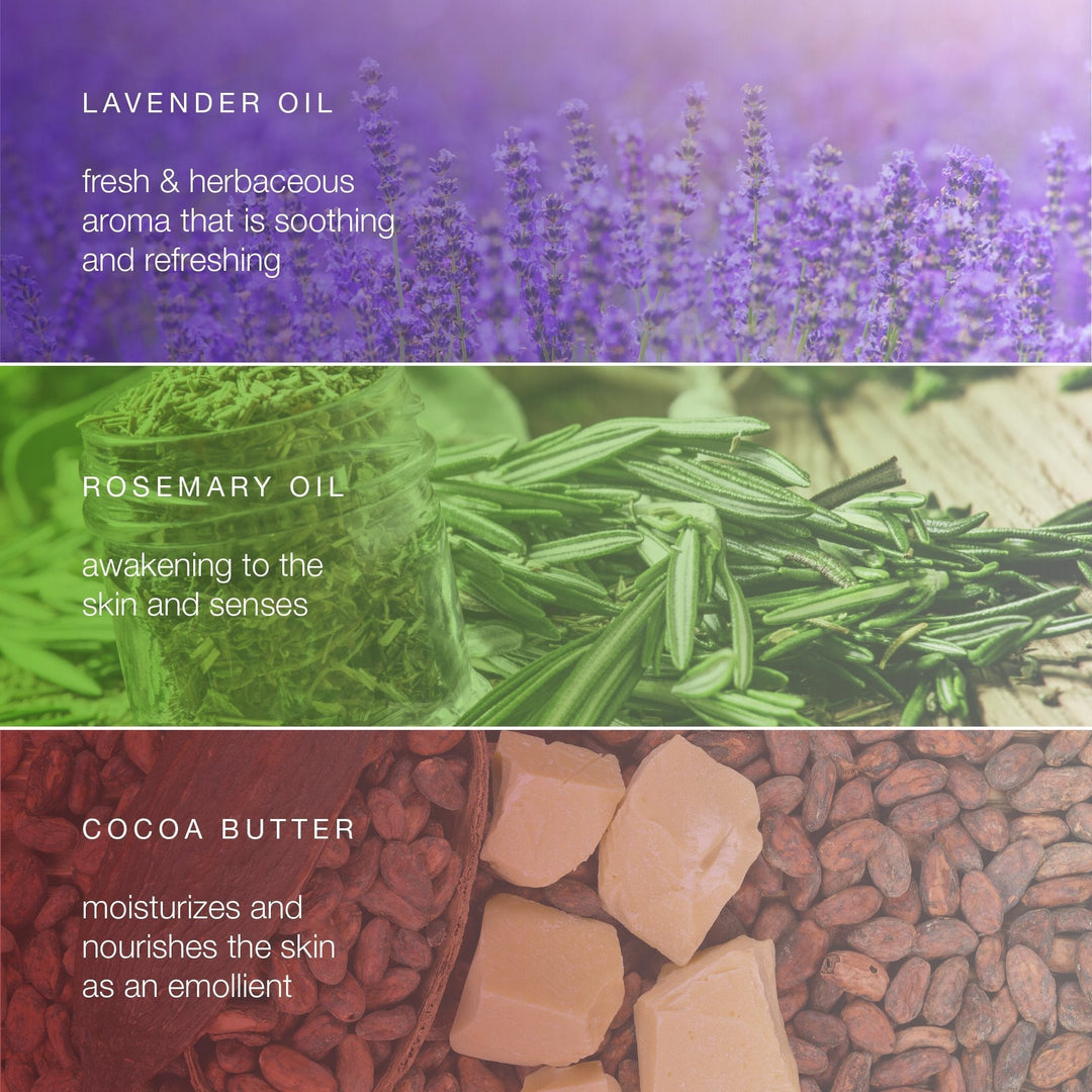 Himalaya Botanique Refreshing Lavender & Rosemary Body Bar for Calming Comfort & Ultra Moisturized Skin, 4.41 oz (Pack of 2)