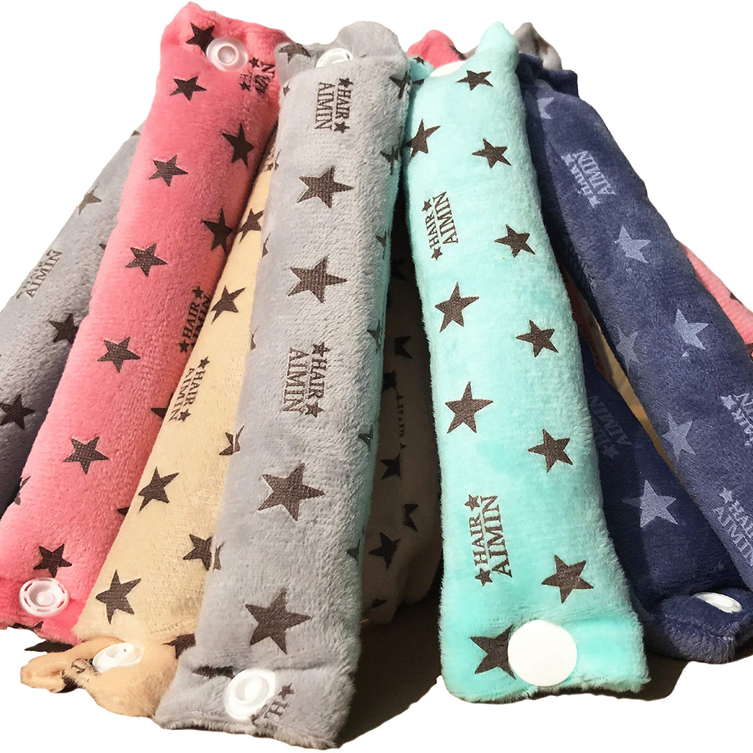 Aimin Hair Heatless Hair Curlers No Heat, Heatless Curls Overnight Blowout Rods, No Heat Hair Curlers To Sleep In, Soft Flexi Ro