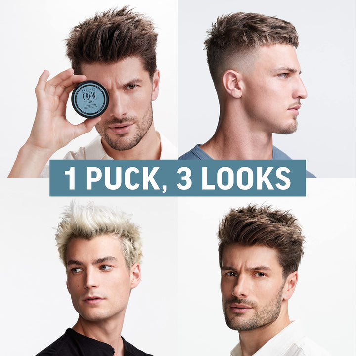 American Crew Men's Hair Fiber, Like Styling Gel with High Hold & Low Shine, Travel Size, 1.7 oz