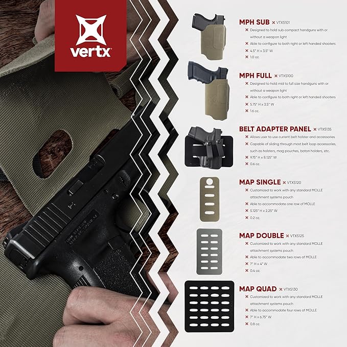 Vertx Tactigami Tactical Accessories Gear Organizers
