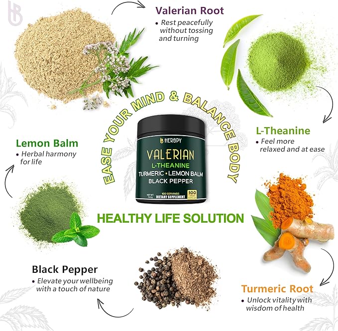 Bundle 7in1 Cloves Supplement & 5in1 Valerian Root Supplement - Support Immune, Digestion, Heart Health, Restful Night and Relaxation