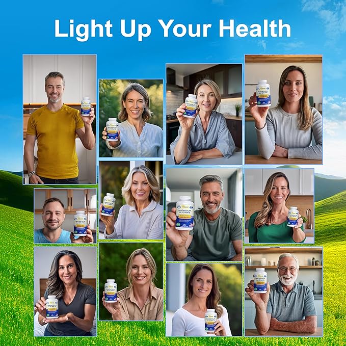 aSquared Nutrition Magnesium Glycinate 400mg - 180 Tablets - Max Strength Magnesium Bisglycinate Supplement -Maximum Bioavailability & Absorption-Non-GMO -Not Buffered-Supports Muscles, Bones & Heart