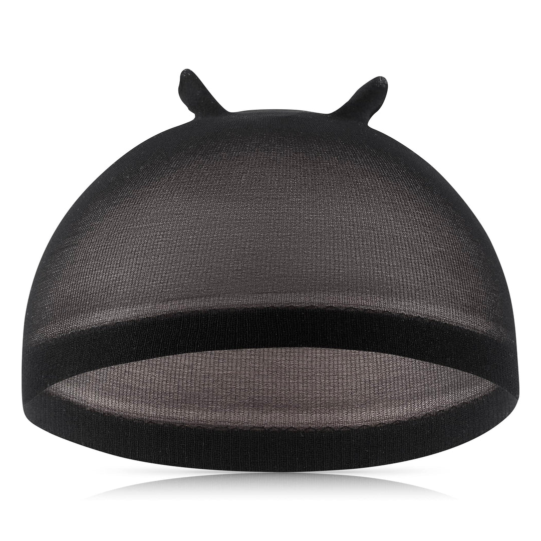 Appearanz 6 Pcs Wig Caps For Women, Wig Cap For Lace Front Wig, Pack Of 6 (Black)