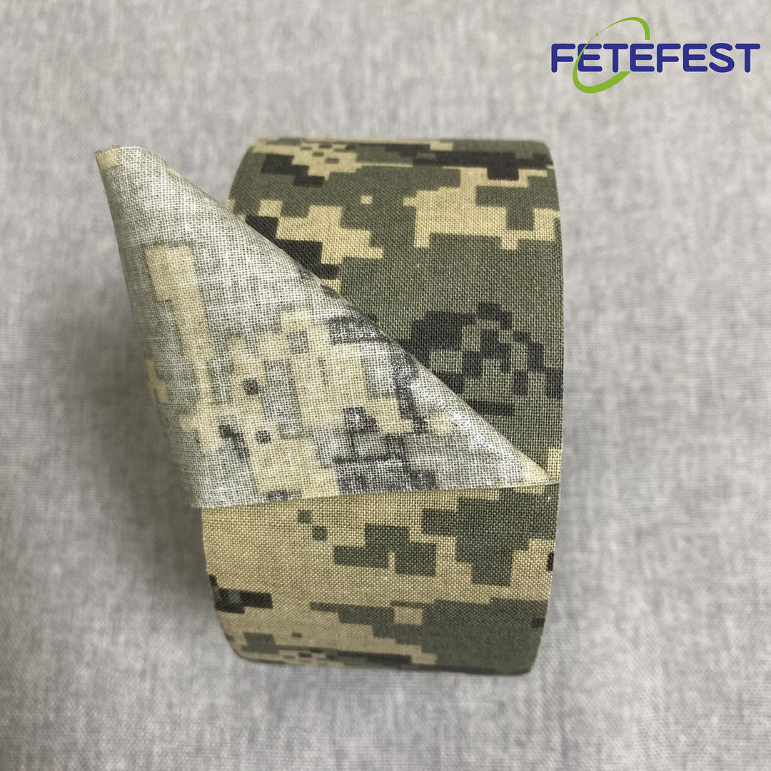 Fetefest Camouflage Tape, 2" by 30 Yards Real Premium Camo Tape, Hockey Tape, Water Resistant, Non Reflective (Digital Camo, 30)…
