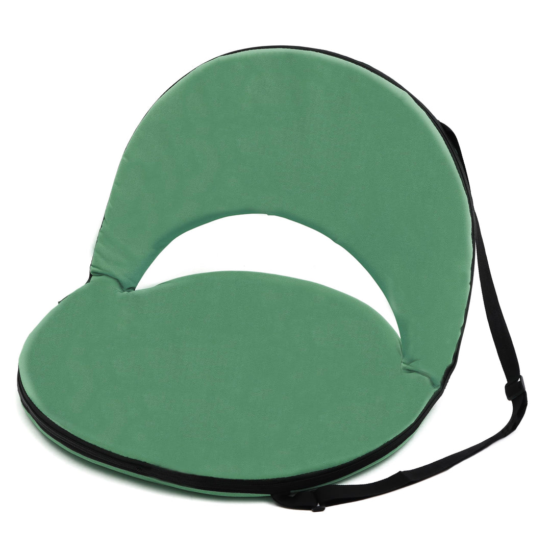 Trademark Innovations Portable Multiuse Folding Seat, Dark Green
