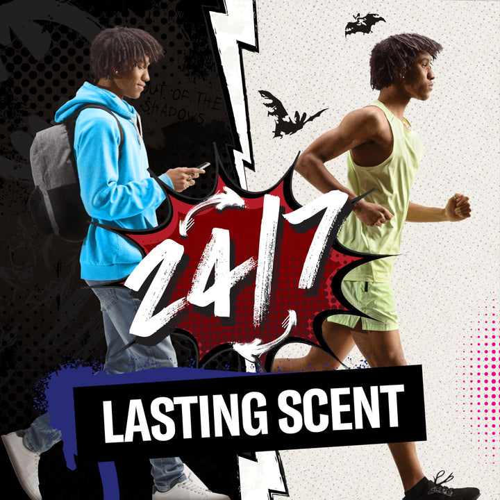 Old Spice Aluminum Free Deodorant for Men, 24/7 Freshness & Lasting Scent, Long Lasting Odor Protection, Smell Like a Hero, Batman, Black Cherry and Nightfall Scent, 3.0 oz