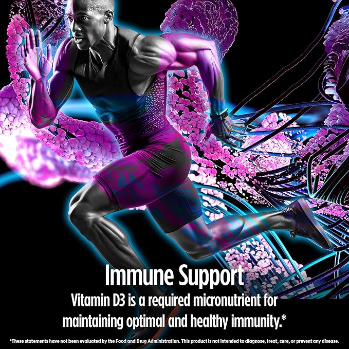 Biotest D Fix - High-Absorption Vitamin D3, 5000 IU - 90 Softgels (90-Day Supply) for Immune Support, Bone Health & Mood