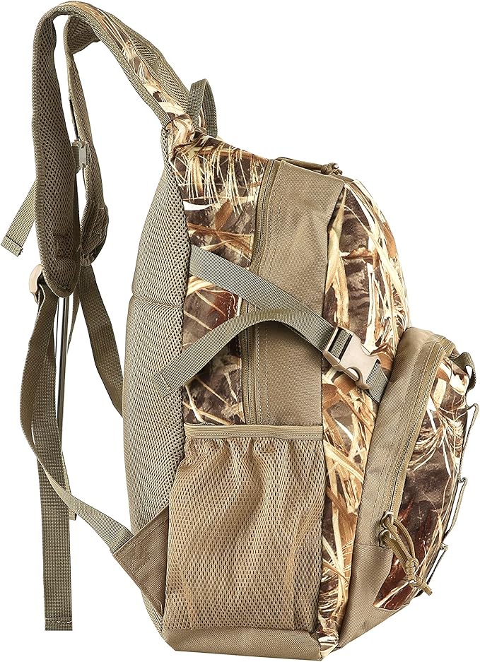 AUSCAMOTEK Camo Backpacks for Hunting Accessories Fishing Hiking Camping Camouflage Bag Small Day Pack for Men