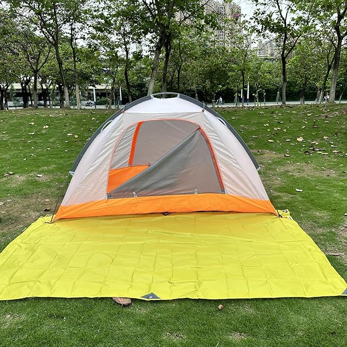 TRIWONDER Hammock Rain Fly Waterproof Tarp Camping Tent Footprint Ground Cloth Backpacking Tarp Camp Shelter Sunshade Mat for Outdoor Hiking Beach Picnic