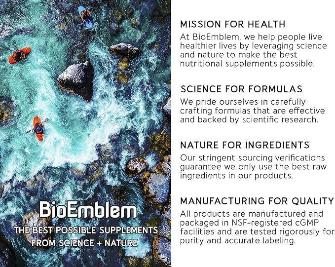 BioEmblem Turmeric Curcumin Supplement with BioPerine | Joint Support & Heart Health | with Organic Turmeric Powder & 95% Curcuminoids Extract | California Made, Non-GMO, 90-Day Supply