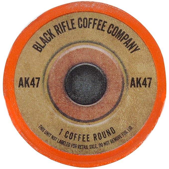 Black Rifle Coffee Company AK Espresso, Medium Roast K Cups, 12 Single Serve Coffee Pods