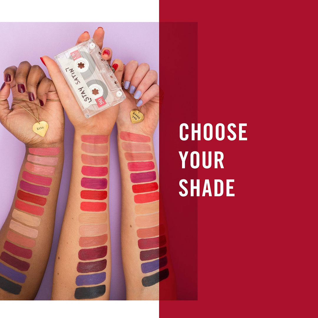 Stay Satin Liquid Lip Colour #800-Rad