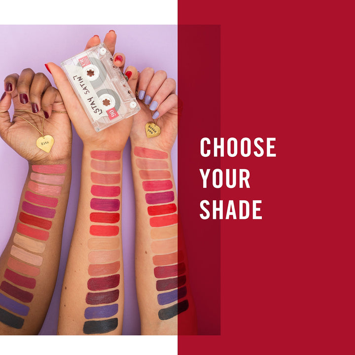 Stay Satin Liquid Lip Colour #800-Rad