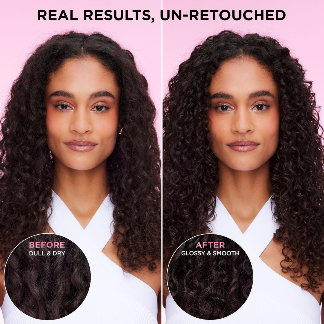 L'Oreal Paris Glossing Sulfate Free Shampoo with Glycolic Acid, Hair Care for Lasting Shine and Smoothness for Dull, Dry Hair, EverPure, 6.8 Fl Oz