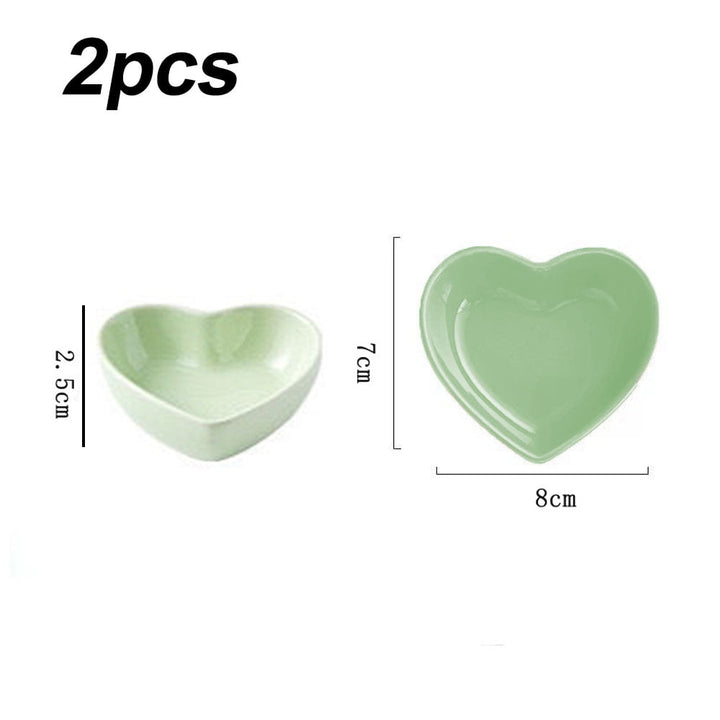 Laegsmetg 2Pcs Hamster Ceramic Food Bowl Anti-Turning Food Water Dish for Hamster Gerbil Hedgehog