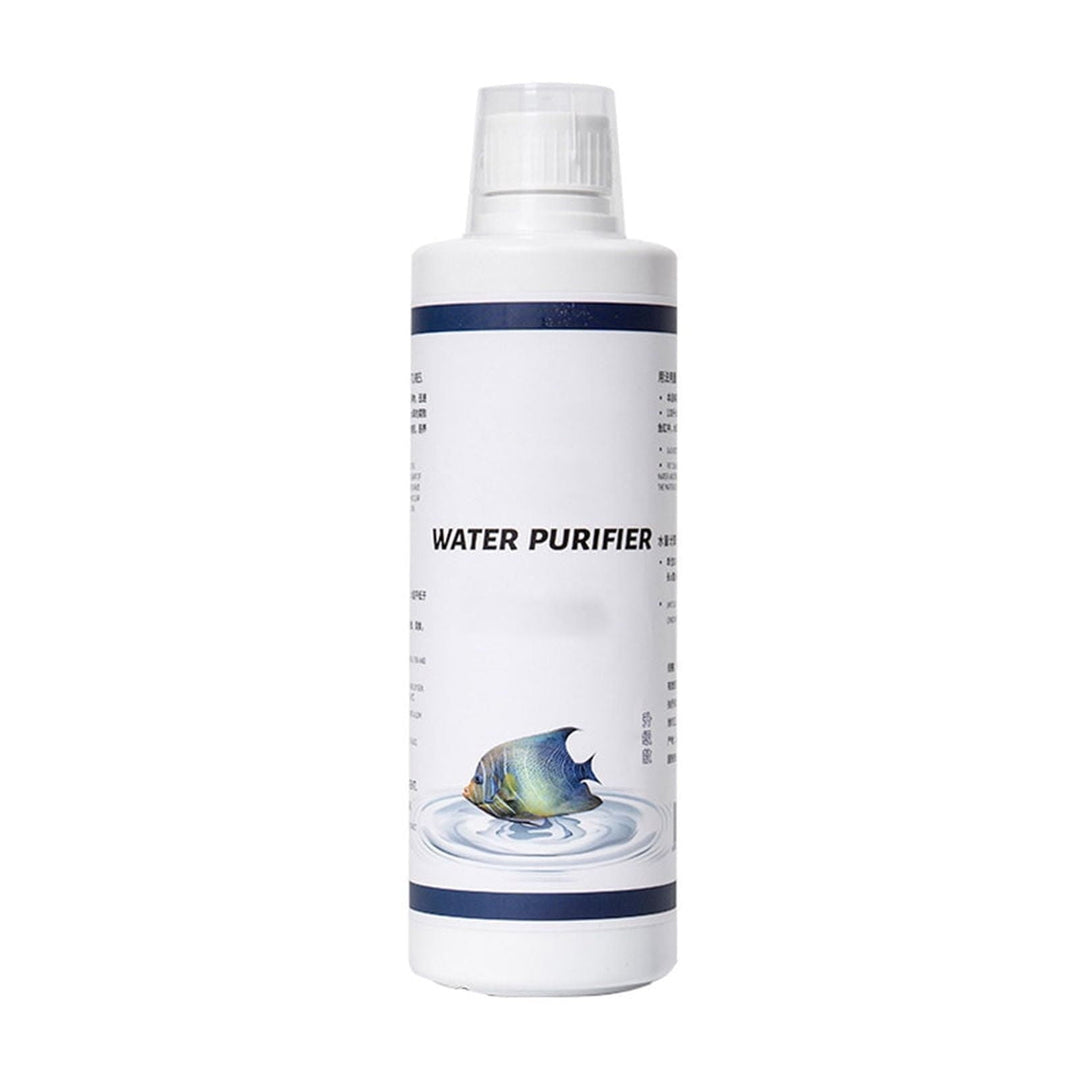 Aquarium Water Purifier Solution | Water Clarifying Cleaning Agent Flocculant | pH Balance Treatment | Natural Safe for Fish & Plants | Long-Lasting | 150ml Bottle