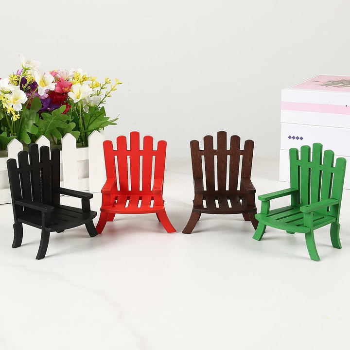 Durable Red Kids' Outdoor Adirondack Chair Weather-Resistant, Eco-Friendly Material, Perfect for Patio or Garden, Invincible Home Decor, Holiday Gifts Ornaments