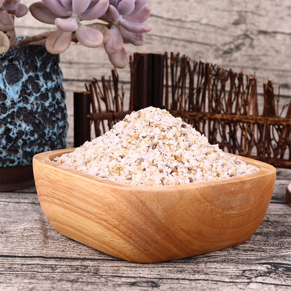 SOPOTUTU Freshwater Aquarium Sand 1Pack Natural Gravel-like Substrate for Fish Tank and Vases