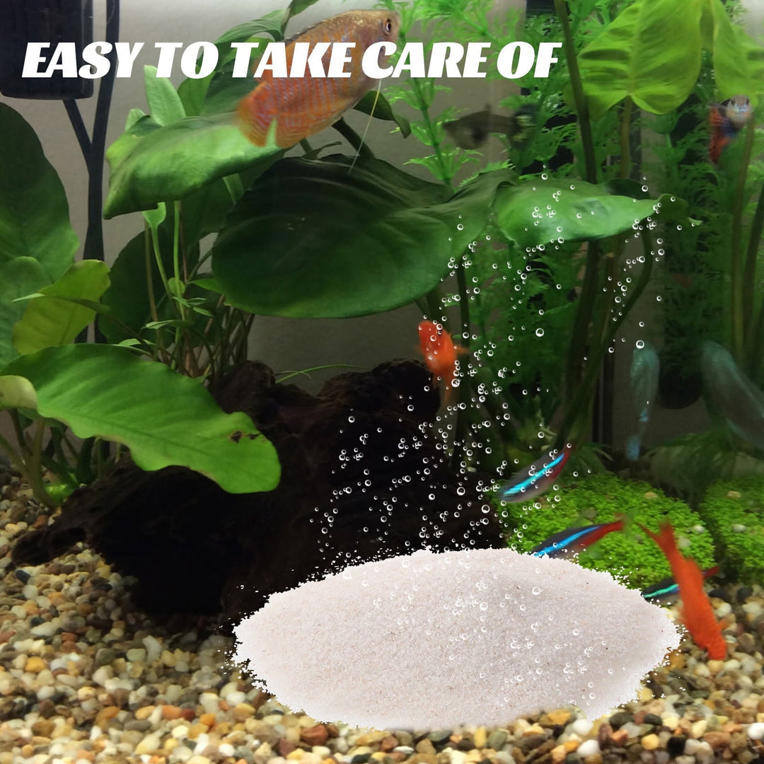 SEWACC 1 Bag White Natural Style Gravel for Garden and Aquarium