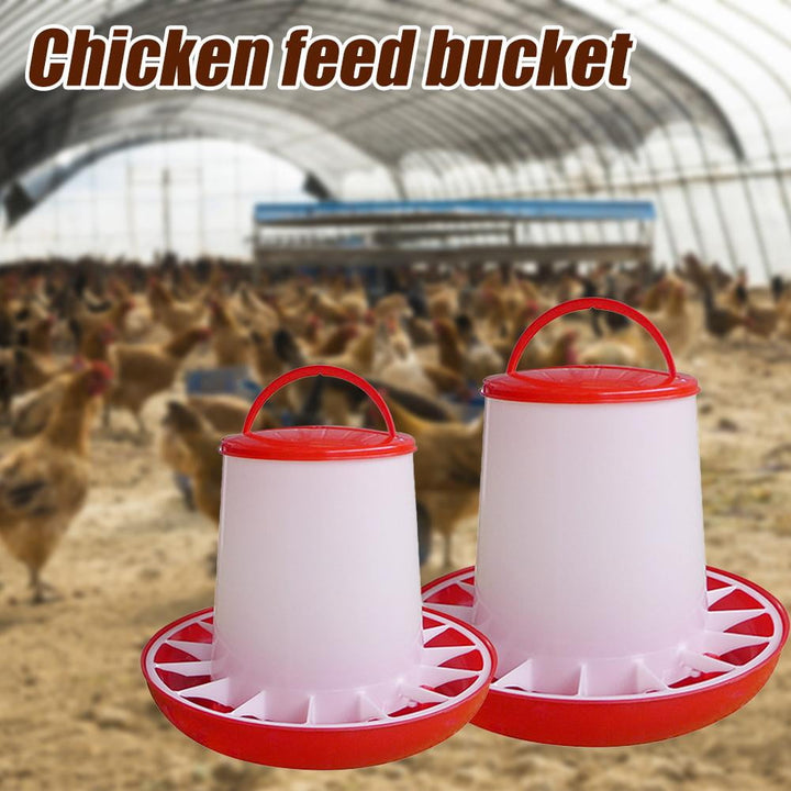 Chick Feeder, Waterer Hanging Poultry Feeder Kit Bird Small Poultry Feeder Flip Top Bird Small Poultry Feeder for Pigeon Chicke Feeder Small Poultry Feeder Drinker Duckling Quail Feeder